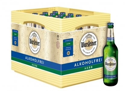 WARSTEINER HERB alkoholfrei 24/0,33 (MEHRWEG)