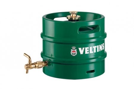 VELTINS PILS 20 L Keg-Kombi (MEHRWEG)