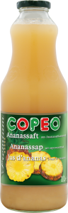 COPEO Ananassaft 100% 6x1,0l (MEHRWEG)