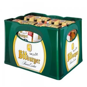 BITBURGER Grapefruit 0% 24x0,33l 6er (MEHRWEG)