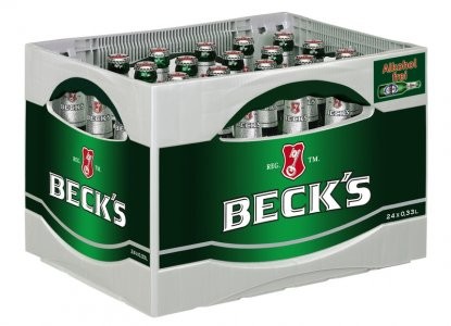 BECK'S alk.frei 24x0,33l (MEHRWEG)