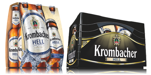 KROMBACHER Hell 24x0,33 4x6er (MEHRWEG)