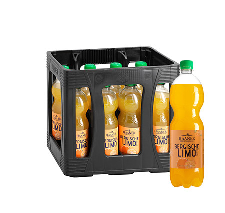 HAANER Orangenlimonade 12x1l PET (EINWEG)