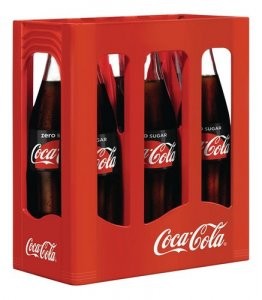 COCA COLA Zero 6x1l Glas (MEHRWEG)