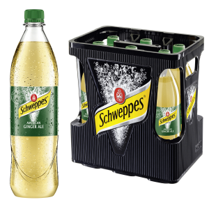 SCHWEPPES GINGER ALE 6/1,0 PET (MEHRWEG)