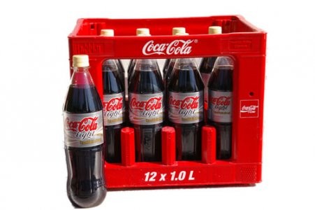 COCA COLA light koffeinfrei 12x1,0 PET (MEHRWEG)